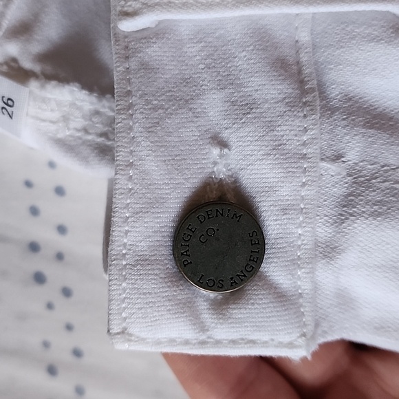 Paige Verdugo Crop Ankle Jeans - Picture 2 of 6